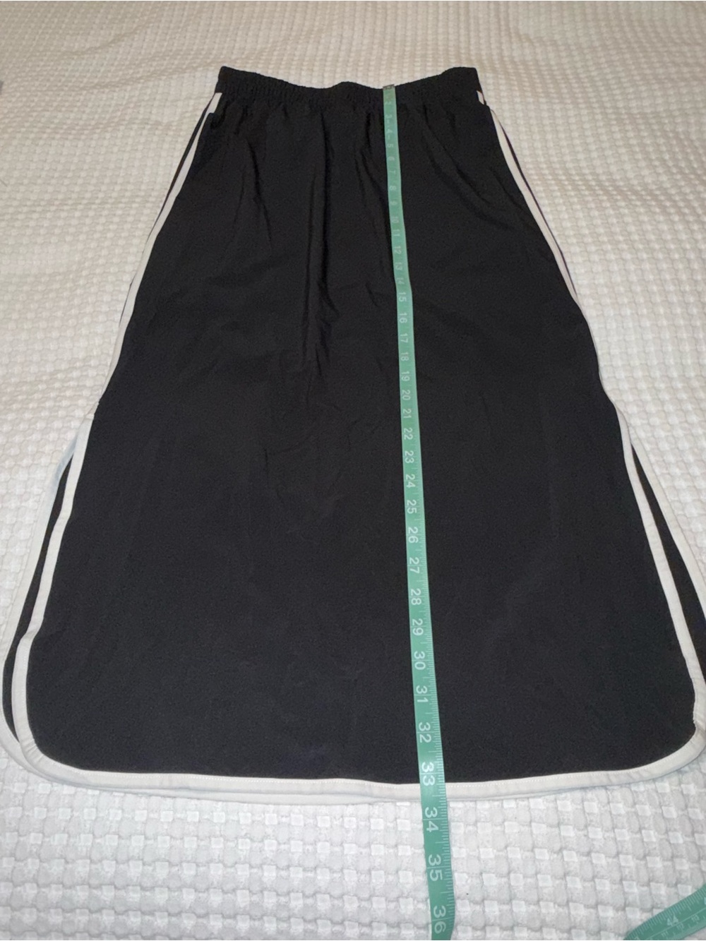 Athleta Journey Maxi Skirt Black & White Size S - Picture 5 of 5